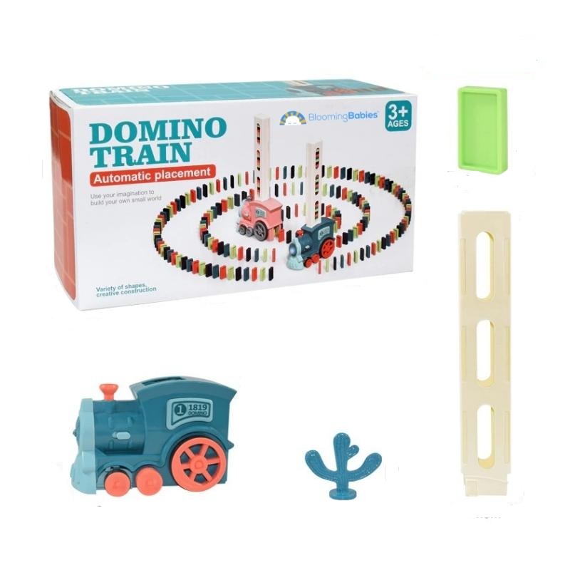 DominoTrain™ - Elektrischer Domino-Zug-Set