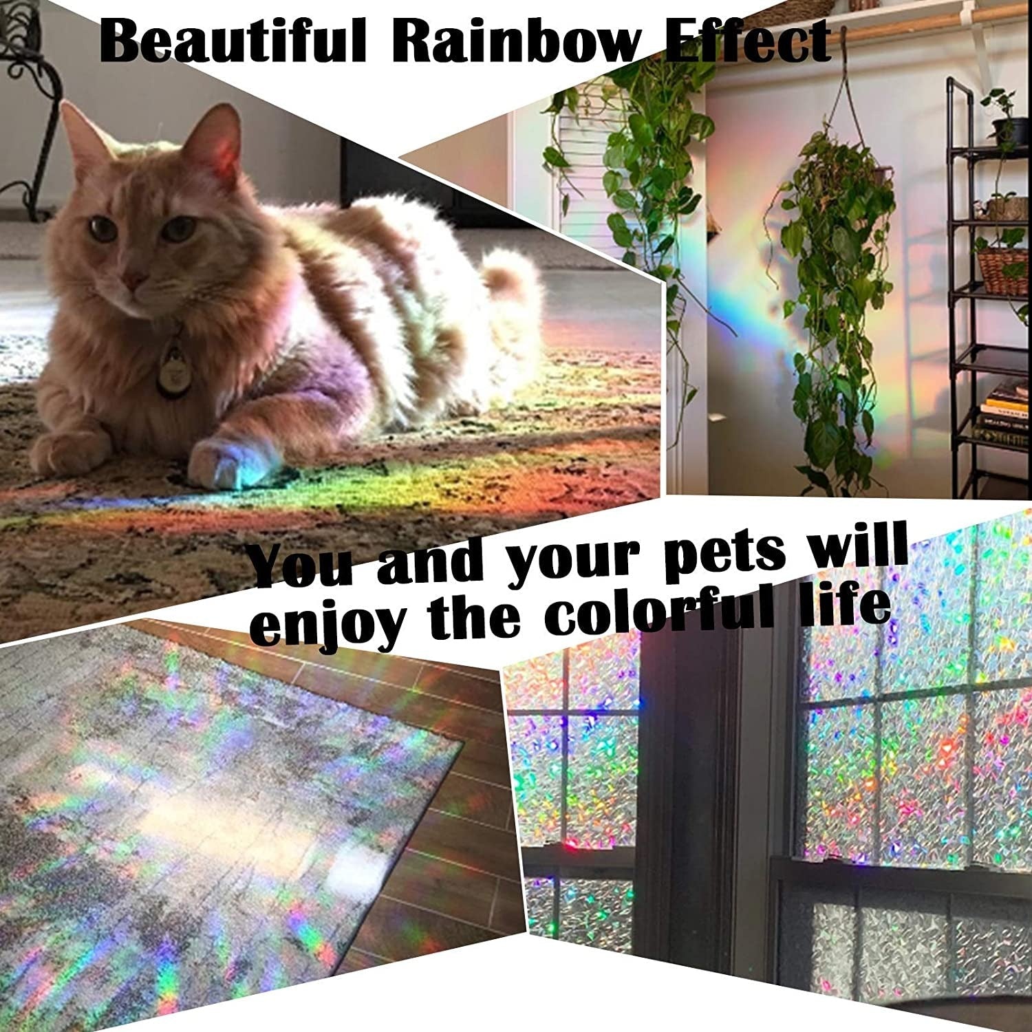 RainbowShine™️ - 3D Regenbogen Fensteraufkleber (2 in 1 Aktion)